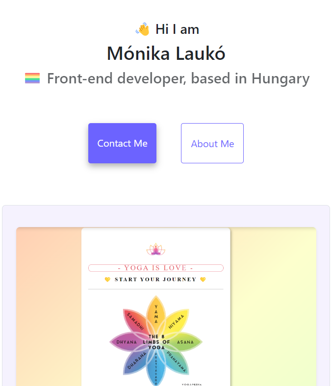 Portfolio Monika Lauko Frontend Developer